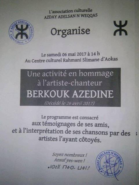 Aokas rend hommage à Berkouk Azzedine le samedi 06 mai 2017 417