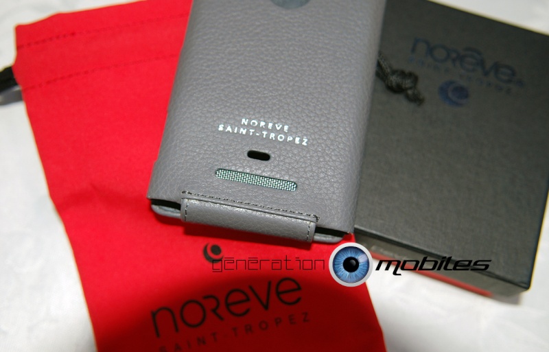 [NOREVE] Housse Cuir Nokia Lumia 925 Ambition grise Packag10