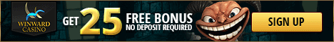 WinWard Casino 60 Free Spins No Deposit Bonus 675% Bonus +150 Spins Winwar10