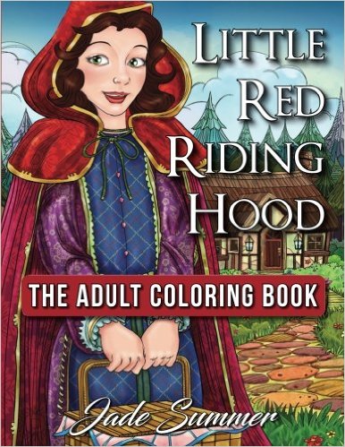 THE LITTLE RED RIDING HOOD the coloring book de JADE SUMMER Photo_16