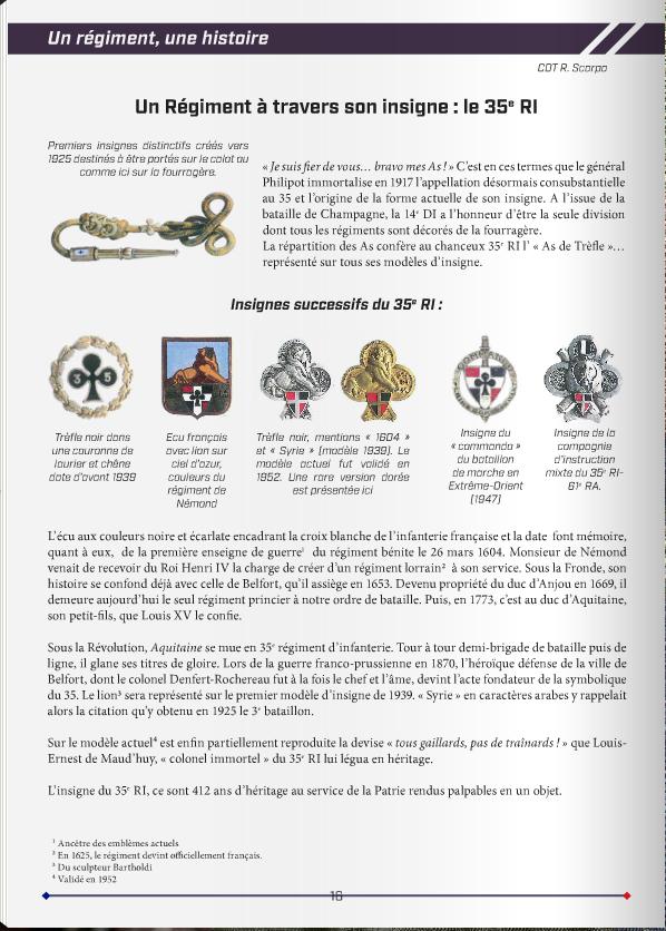 Insigne du 35e RI Insign10