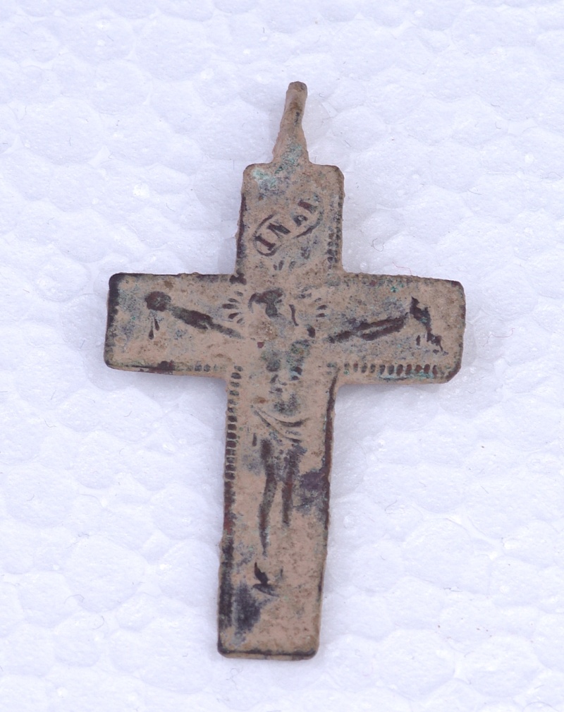 Jolie croix de mission XIX/XXème - avec arma christi  Arma110