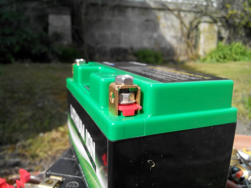 remplacement batterie par une lithium