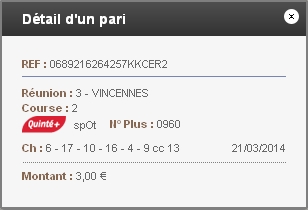 21/03/2014 --- PARIS-VINCENNES --- R3C2 --- Mise 21 € => Gains 0 € Scree278