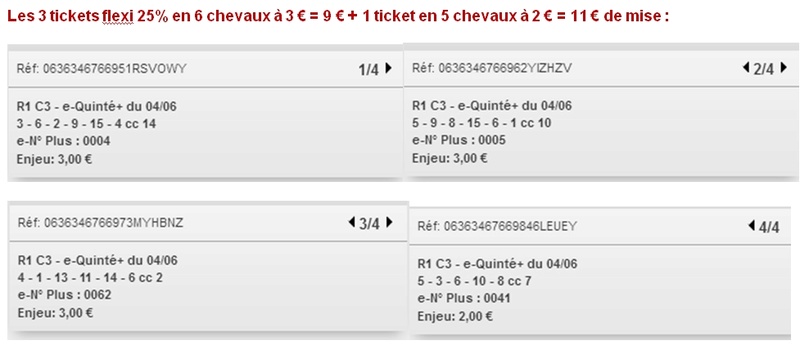 04/06/2017 --- CHANTILLY --- R1C3 --- Mise 11 € => Gains 0 € Scree674