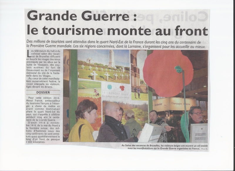 Grande Guerre : le tourisme monte au front ! Scan0043