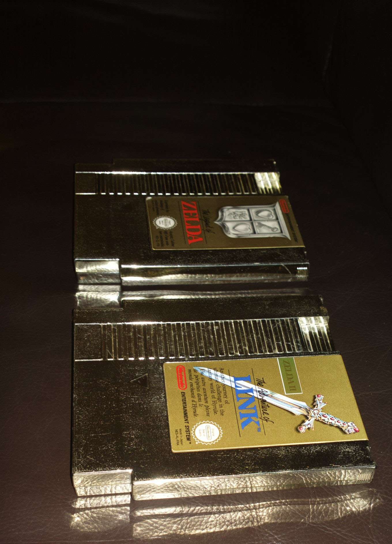 Vends Jeu NES : The Legend of Zelda - Adventure of Link GOLD. 215