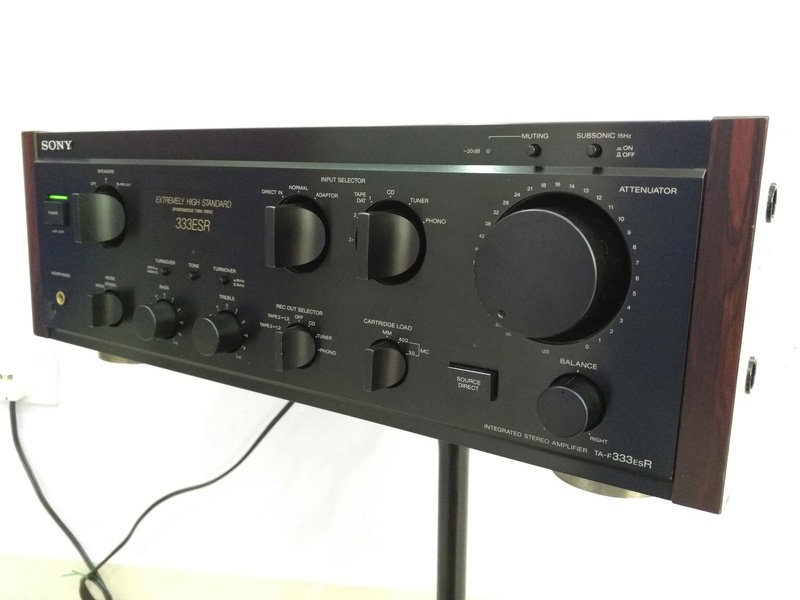 Sony TA-F333ESR Extreamely High Standard Stereo Integrated Ampifier with MM MC Img_2191