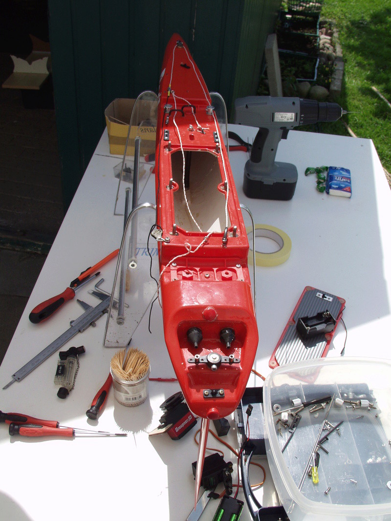 Trimaran "Volans" von Thunder Tiger P5227116