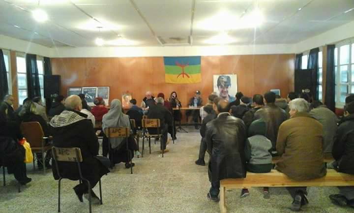 conférence de Linda Ouatah sur Matoub Lounes à Aokas le 28.01.2017 1255