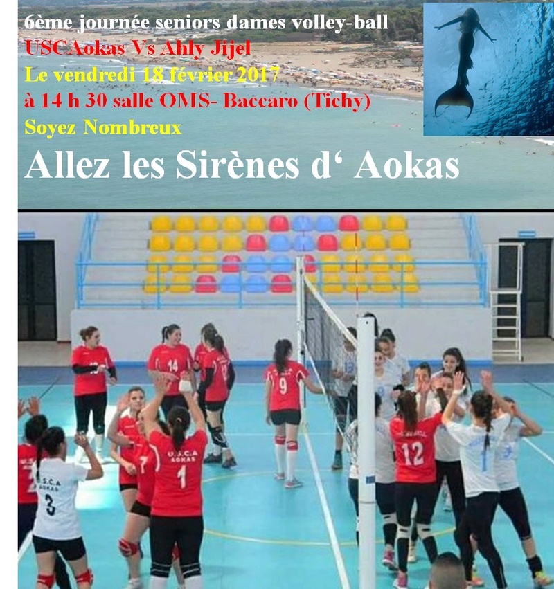USCAokas Vs Ahly Jijel (6ème journée seniors dames volley-ball ) Voll10