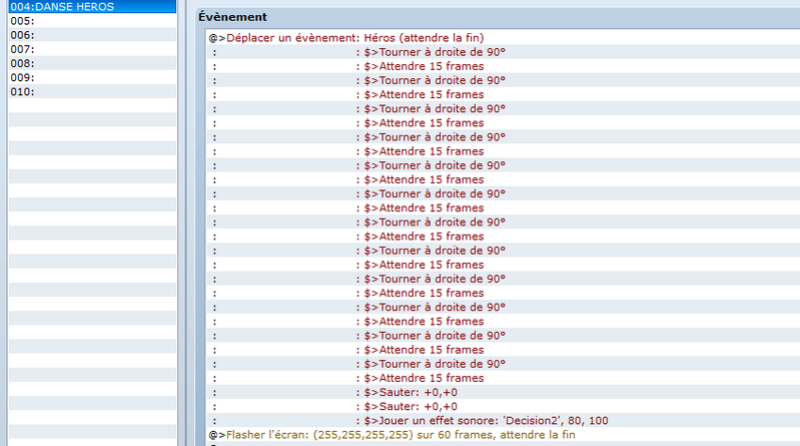 Événements communs: cas pratiques Evcomm12