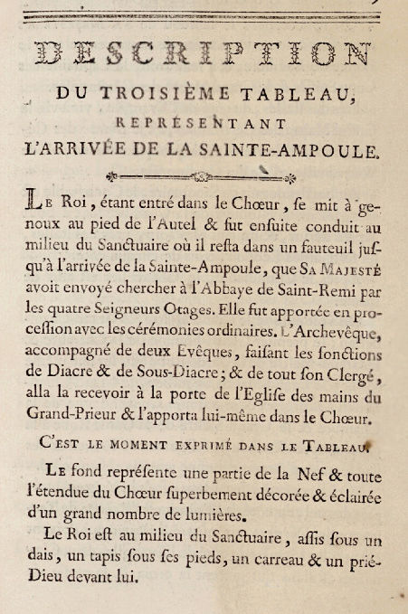11 juin 1775: Sacre de Louis XVI en la cathédrale de Reims (Arrivée de la Sainte Ampoule) 0311