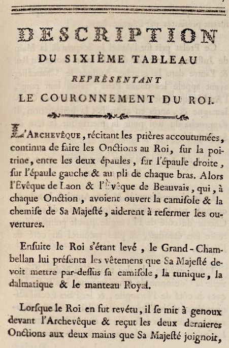 11 juin 1775: Sacre de Louis XVI en la cathédrale de Reims (Couronnement du Roi) 0314