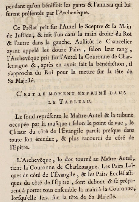 11 juin 1775: Sacre de Louis XVI en la cathédrale de Reims (Couronnement du Roi) 0414