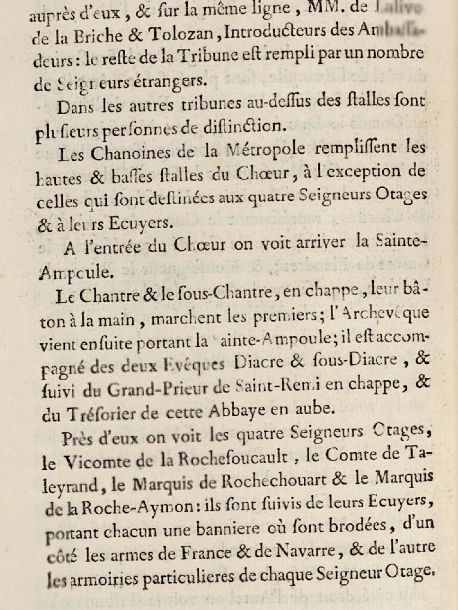 11 juin 1775: Sacre de Louis XVI en la cathédrale de Reims (Arrivée de la Sainte Ampoule) 0610