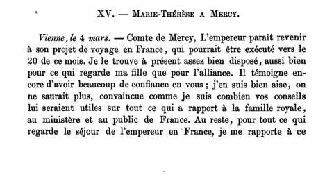 04 mars 1777: Marie-Thérèse à Mercy 131
