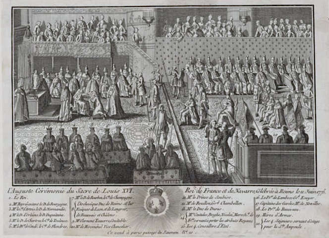 11 juin 1775: Sacre de Louis XVI à Reims 88888813