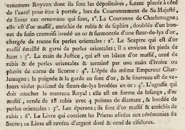 10 juin 1775: Cérémonie de la veille du sacre Captu103