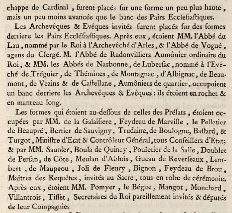 10 juin 1775: Cérémonie de la veille du sacre Captu105