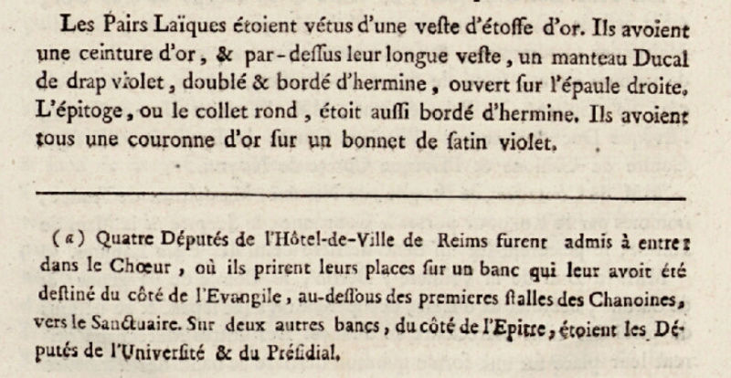 10 juin 1775: Cérémonie de la veille du sacre Captu108