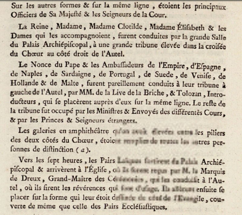 10 juin 1775: Cérémonie de la veille du sacre Captu111