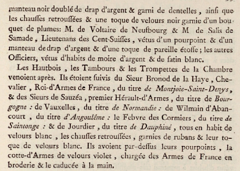 10 juin 1775: Ordre de la marche du Roy à l'église Captu115