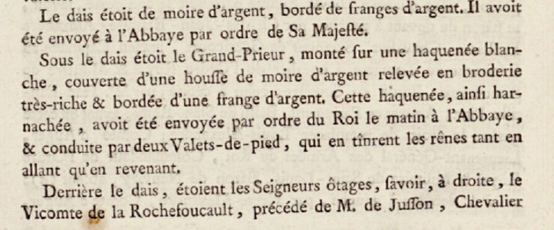 11 juin 1775: Sacre de Louis XVI en la cathédrale de Reims (Arrivée de la Sainte Ampoule) Captu125