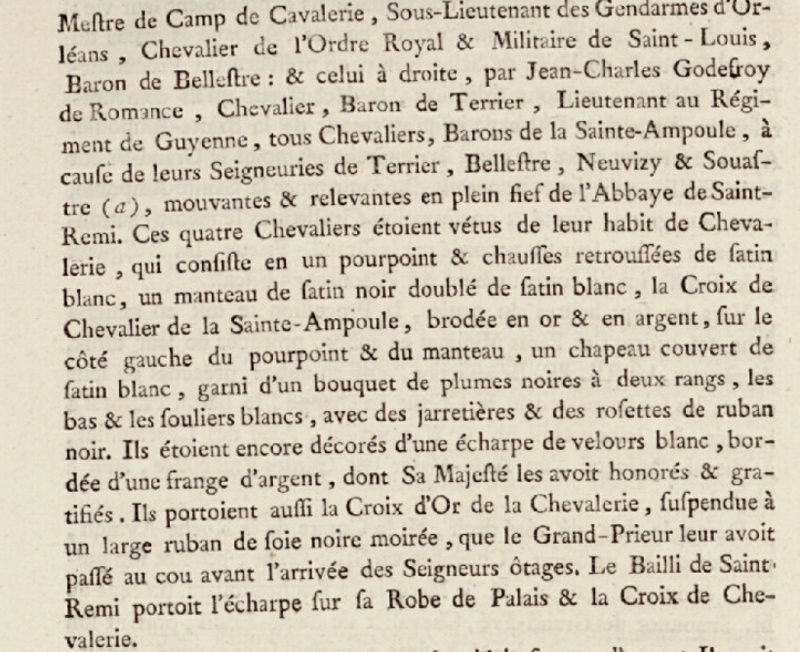 11 juin 1775: Sacre de Louis XVI en la cathédrale de Reims (Arrivée de la Sainte Ampoule) Captu126