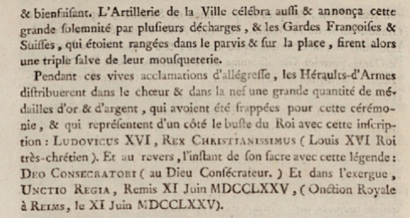 10 juin 1775: Intronisation du Roy  Captu149