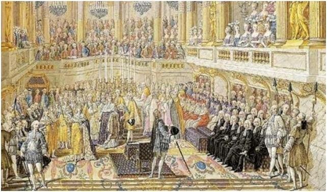 11 juin 1775: Sacre de Louis XVI à Reims Grainc13