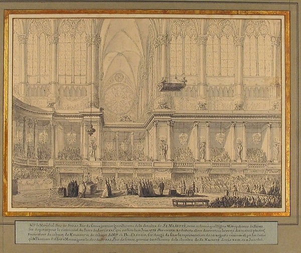 11 juin 1775: Sacre de Louis XVI en la cathédrale de Reims (Cérémonie des Onctions) Ob_81f10
