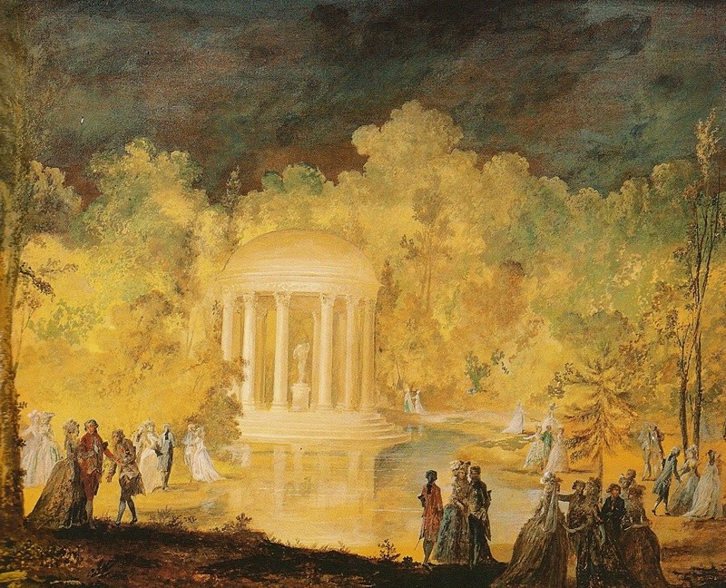 17 juin 1784: Versailles: Dîné chez le Roi avec le Roi de Suède Petit-11