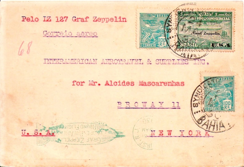 nach - Südamerikafahrt 1930, Post nach Lakehurst - Seite 3 Scanne54
