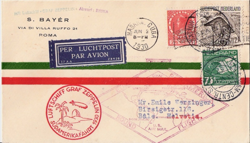 nach - Südamerikafahrt 1930, Post nach Lakehurst - Seite 3 Scanne87