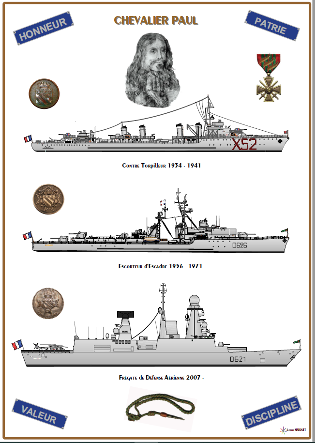 LES ESCORTEURS D'ESCADRE (3) HISTORIQUE 1- T47B1 A T47B6 - Page 3 3_chev10