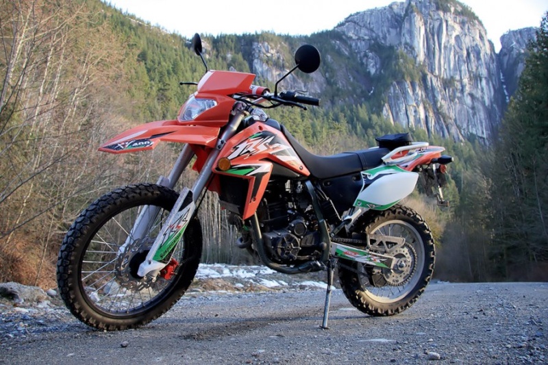 moto trail 250cc