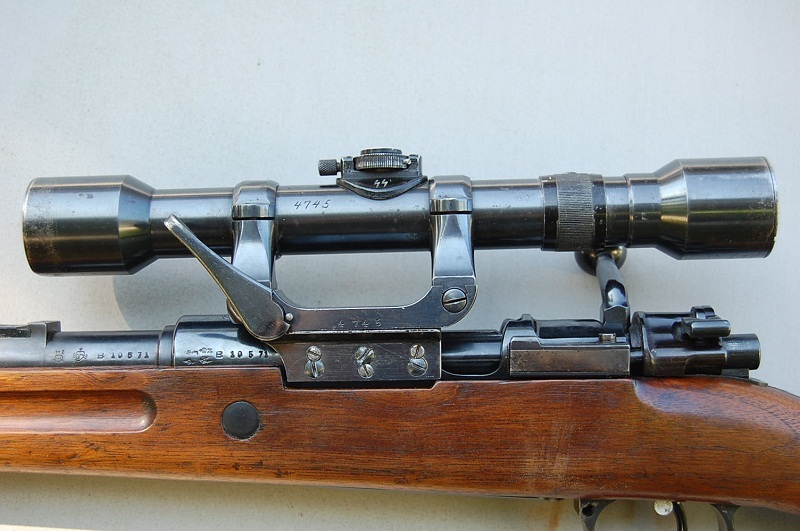 Montage pour de visée sur Mauser k98