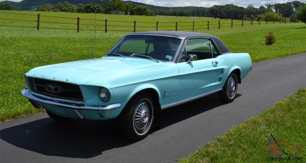 Détail: Les couleurs extérieurs pour Mustang 1967 1967_b12