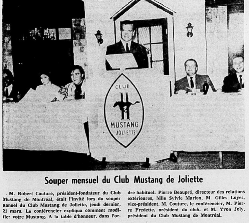 Le club Mustang Joliette (fondé en 1967) 1968_012