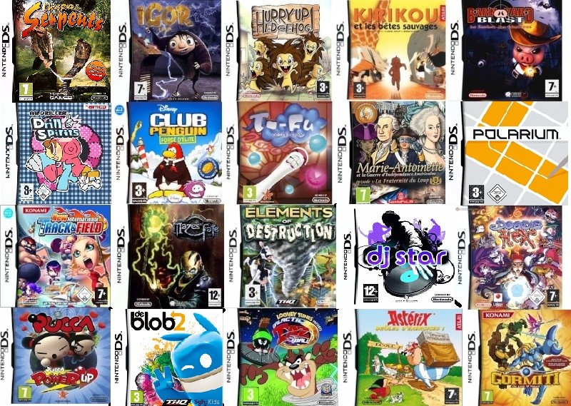 Conseil d'achats sur de nouveau jeux Nintendo DS