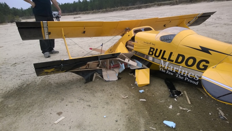 An interesting day at the field, starring a Giant Pitts Bipe Wp_20173