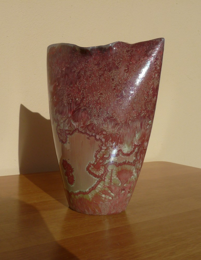 Vase à cristallisations d' Alain Fichot (71 ) P1270214