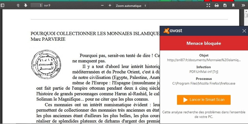 L' islamique? du jour :-) Avast10