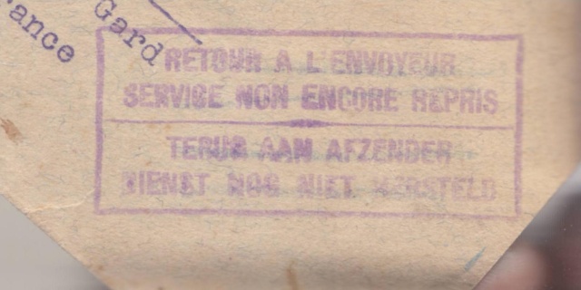 Lettre de Zurich de juillet 1940 pour la zone libre - Mal dirigée !! _1000023