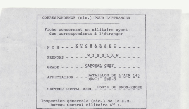 Comment les BCM connaissaient le secteur postal réel des militaires _1002210