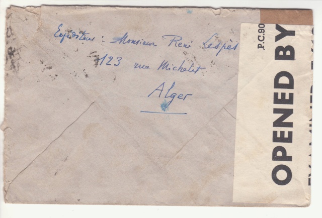 Lettre adressée à la Mission Militaire Française. _2000812