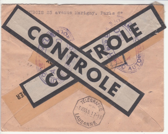 Le contrôle des informations - Censure de la Presse et dela publication (1945 AZ130) _f10