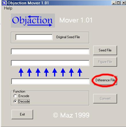 Objection mover : transformer des fichiers .pcf en .obj Om0210