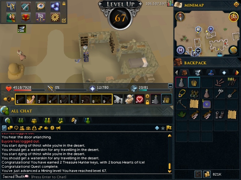 WastedWolfes' RS3 Log  Screen57